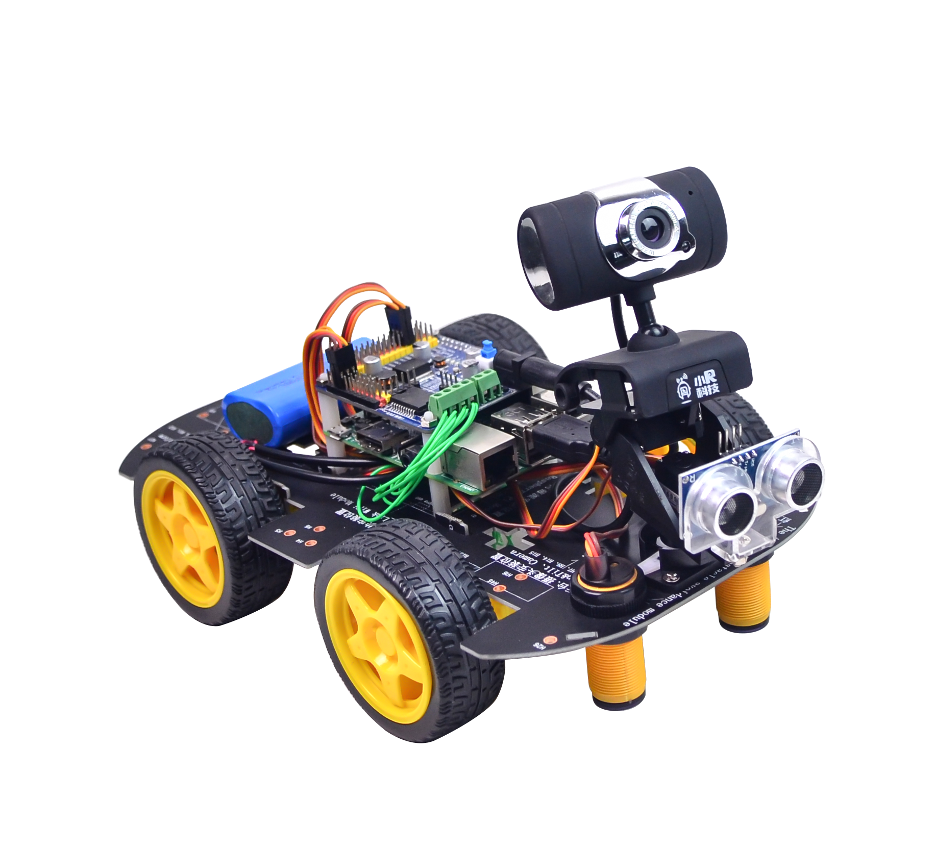 4WD AI Vision Robotic Car Kit